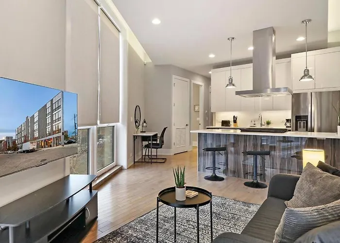 Apartment Nicely Decorated 1br W Laundry - Crosby 202